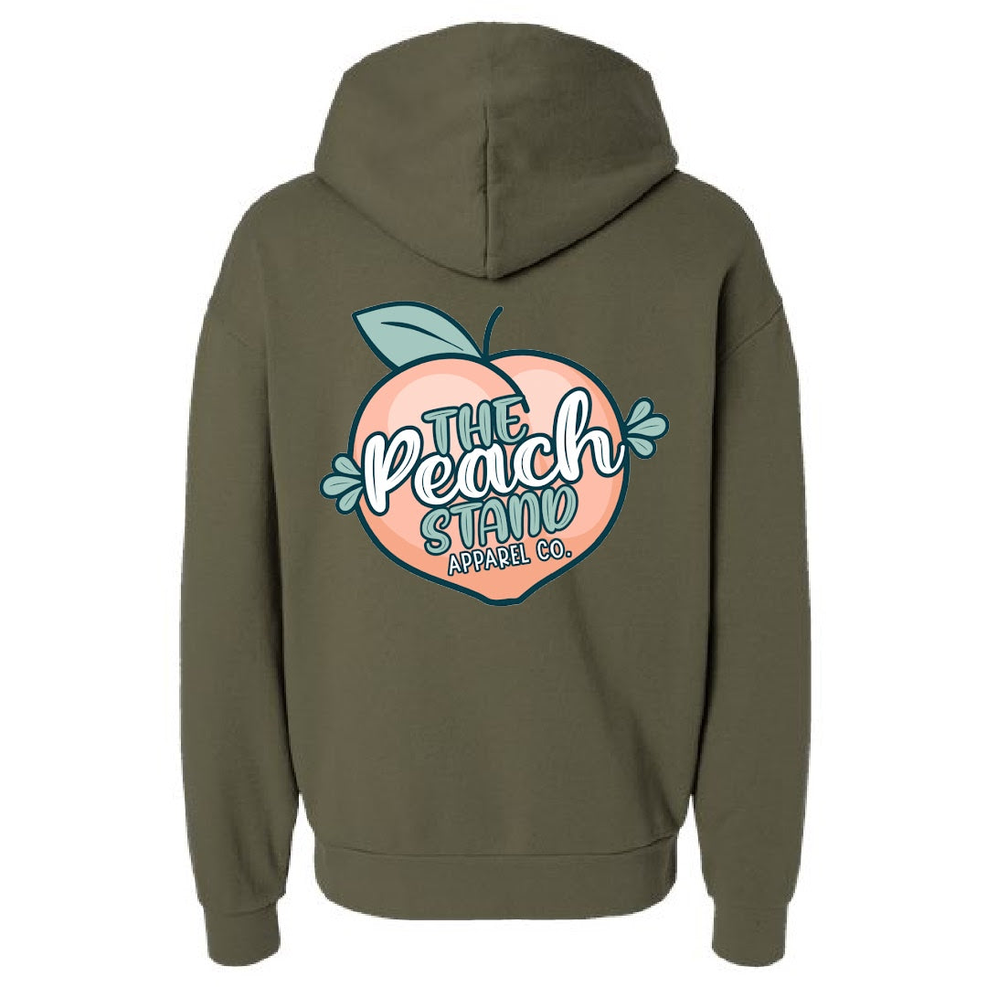Peach Stand Logo Hoodie