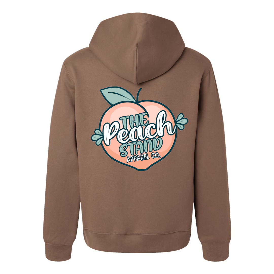 Peach Stand Logo Hoodie