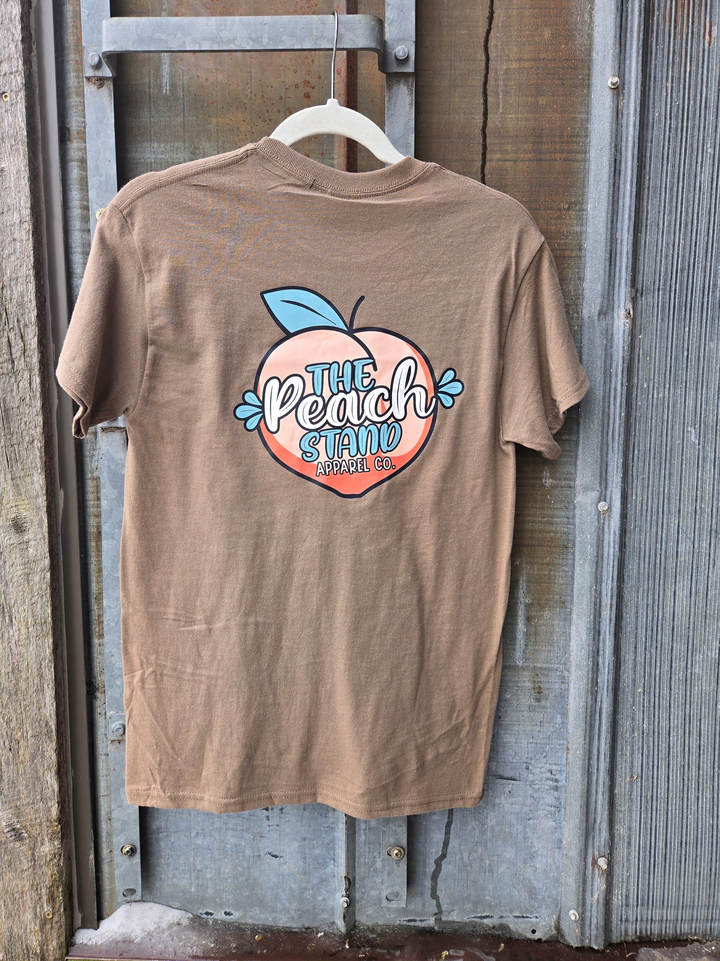 Flash Sale Peach Stand Shirt-Espresso