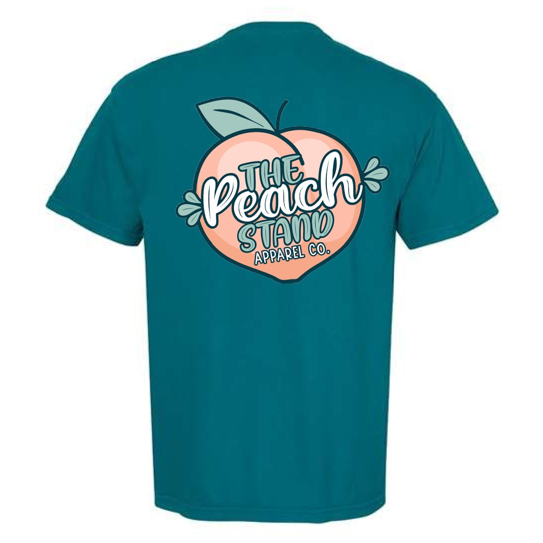 Teal Graphic Tee