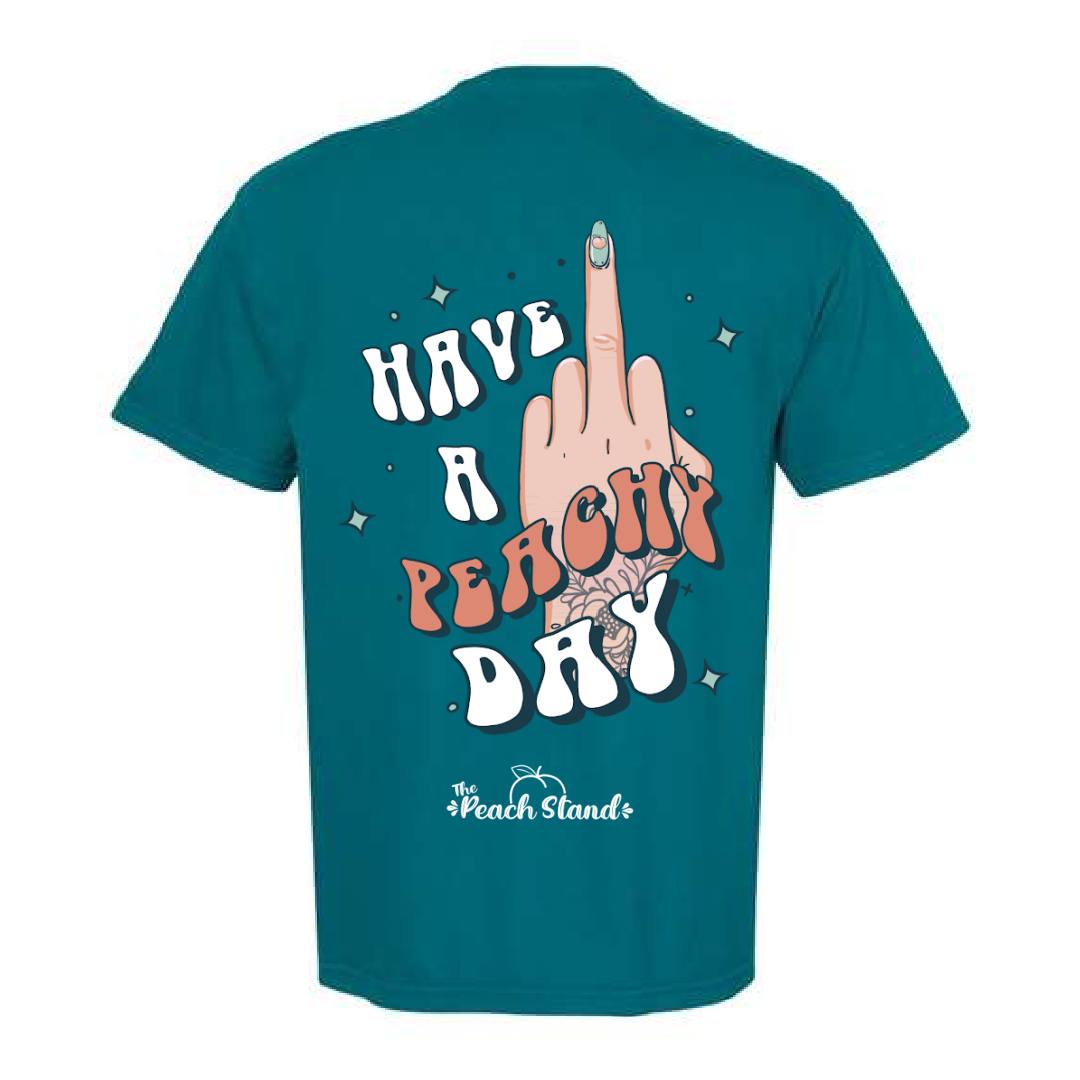 Teal Graphic Tee